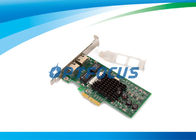 Dual Port Ethernet Fiber Network Card , Fiber Optic Card RJ45 Intel 82571EB 10G1BF-