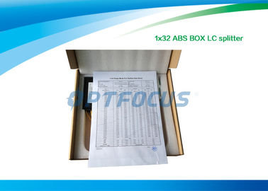 1310nm 1550nm Fiber Optic Splitter 1×32 FBT Coulper ABS SM DW CATV distribution