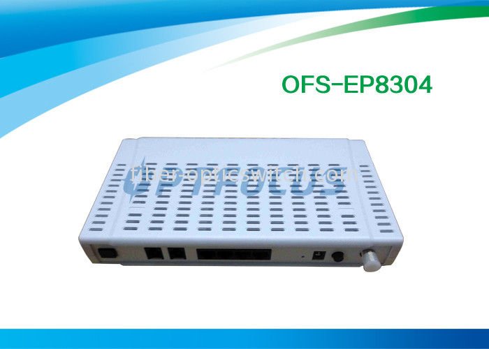 4 Ethernet 10 / 100M Gpon Epon1 CATV Port 2 FXS  Ports Plastic Black Buint in WIFI