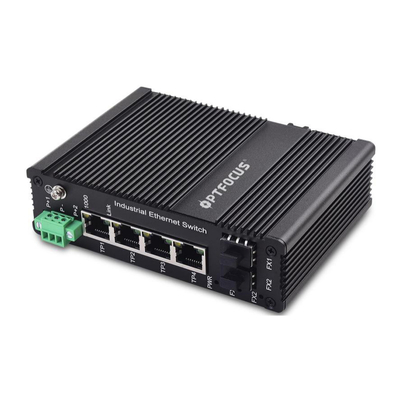 порты переключателя 20W 10Gbps 24 стекловолокна 4.5kg с конюшней