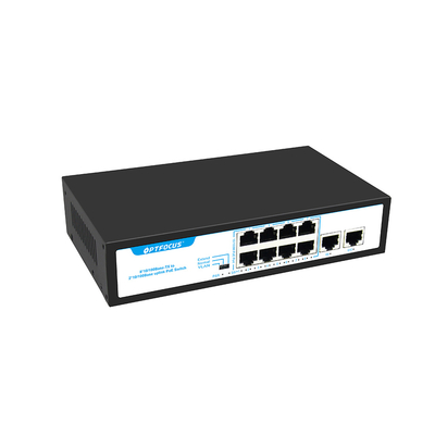 переключатель 2-Layer PoE соединенный локальными сетями с поддержкой QoS