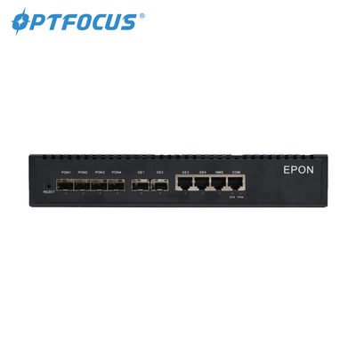 1G/10G размеры дальности передачи 300mm*440mm*45mm порта GPON EPON OLT 20km
